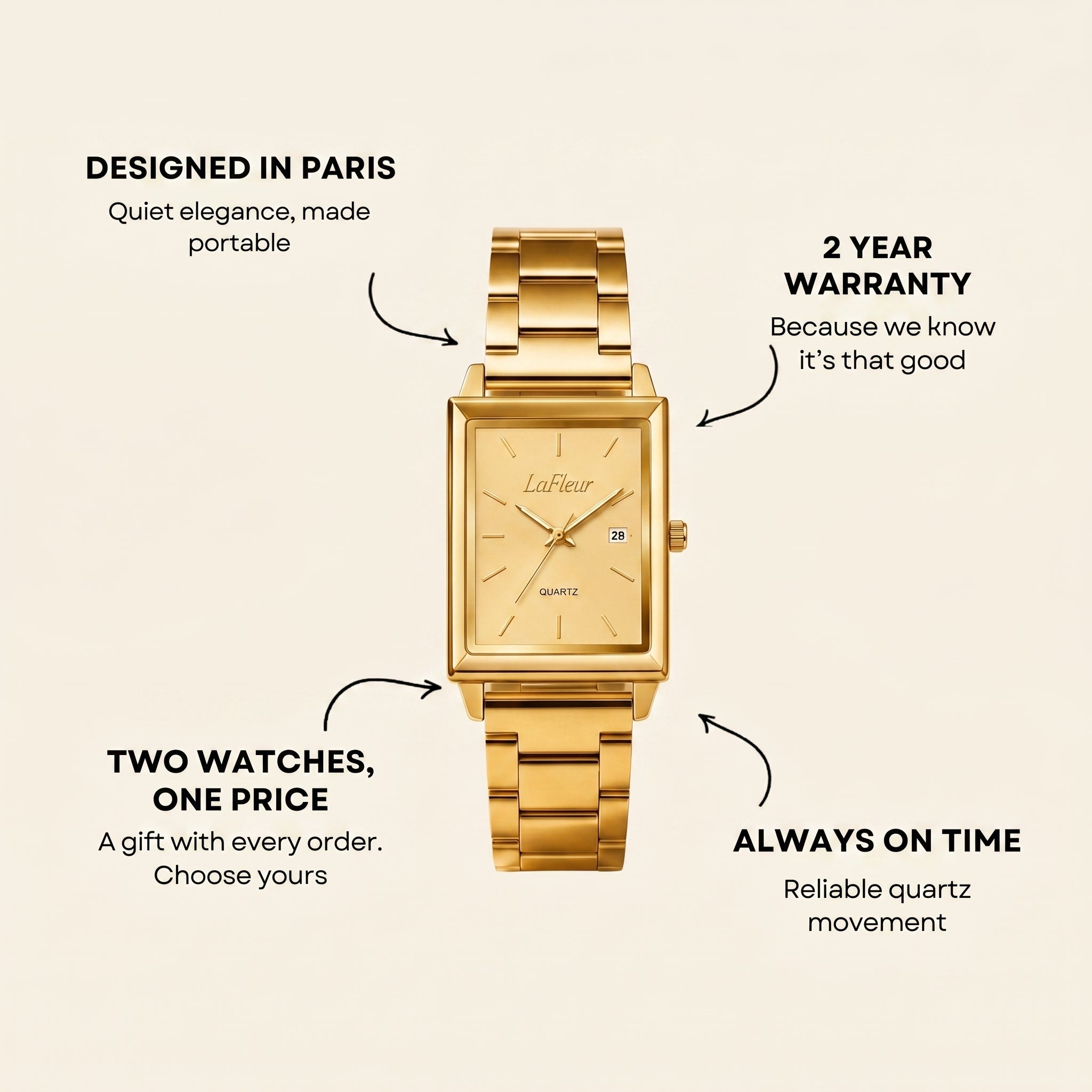 Reloj Le Marais Perla