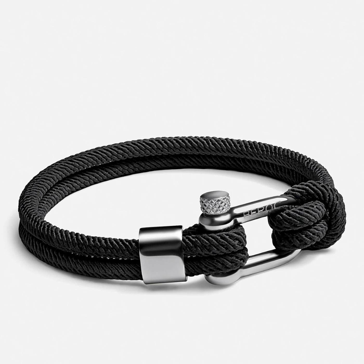 Malibu Nautical Black Rope Bracelet Kaia