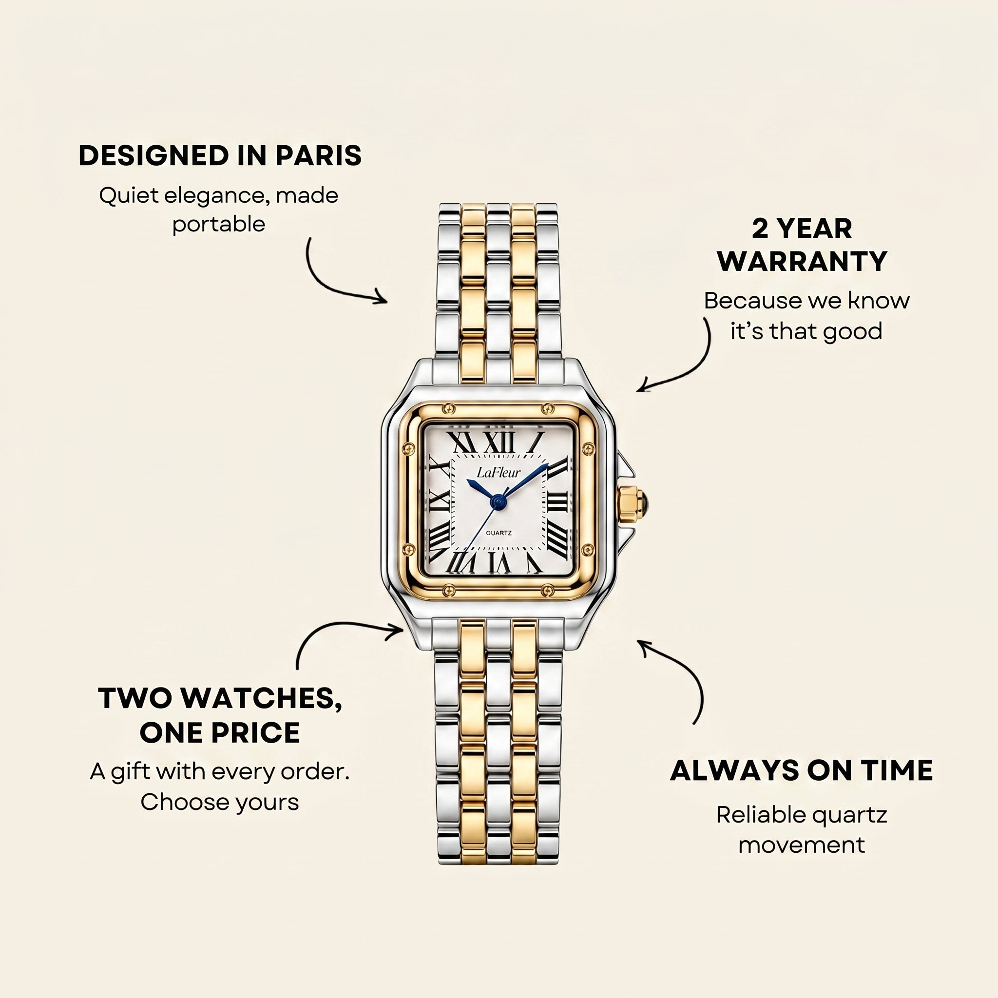 Reloj Le Marais Aurore