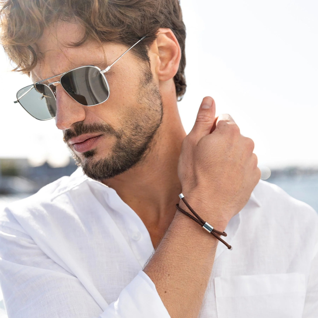 Sailor Brown Rope Bracelet Kaia