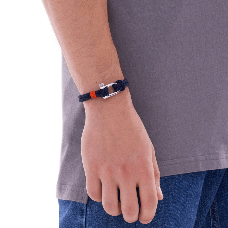 Strand Dark Blue Rope Bracelet Kaia