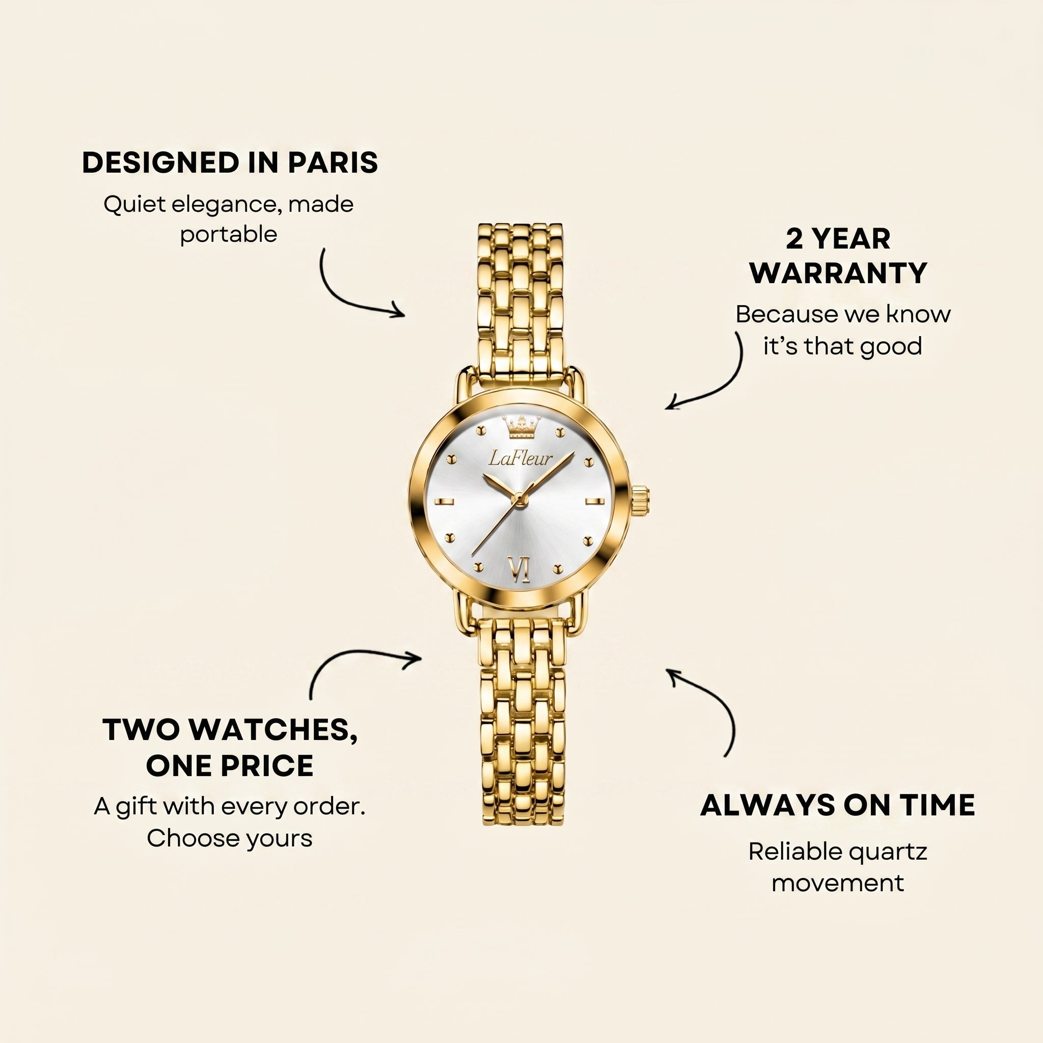 Reloj Vendôme Ónix