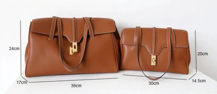 Leather Tote Bag Ione