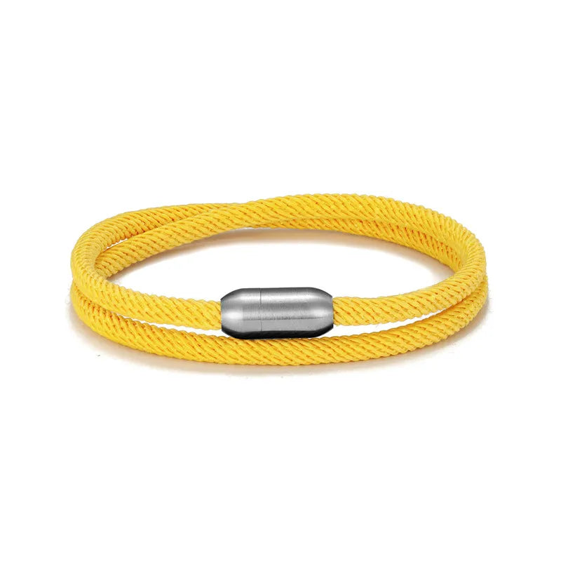 Algarve Yellow Rope Bracelet Kaia