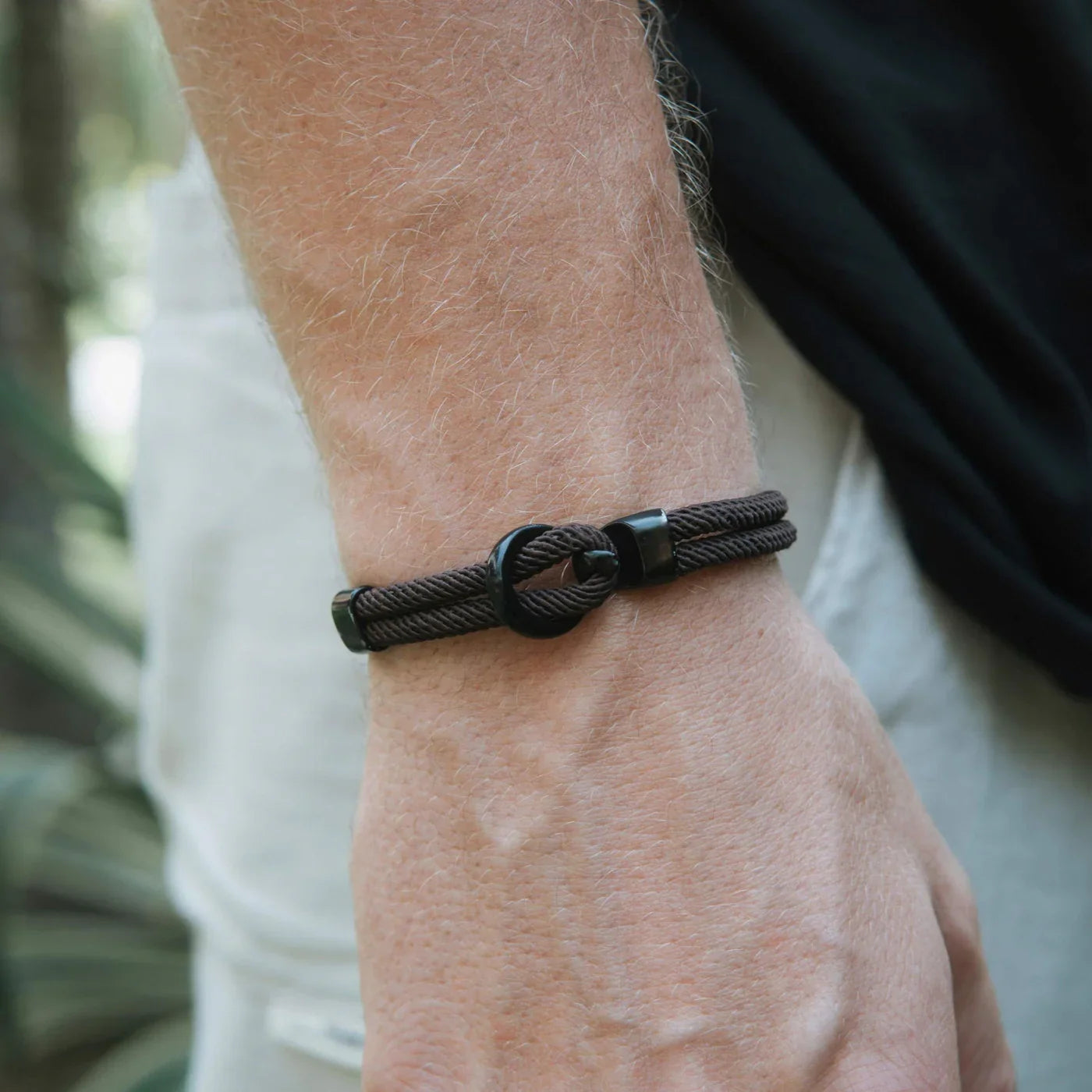 Argenta Brown Rope Bracelet Kaia