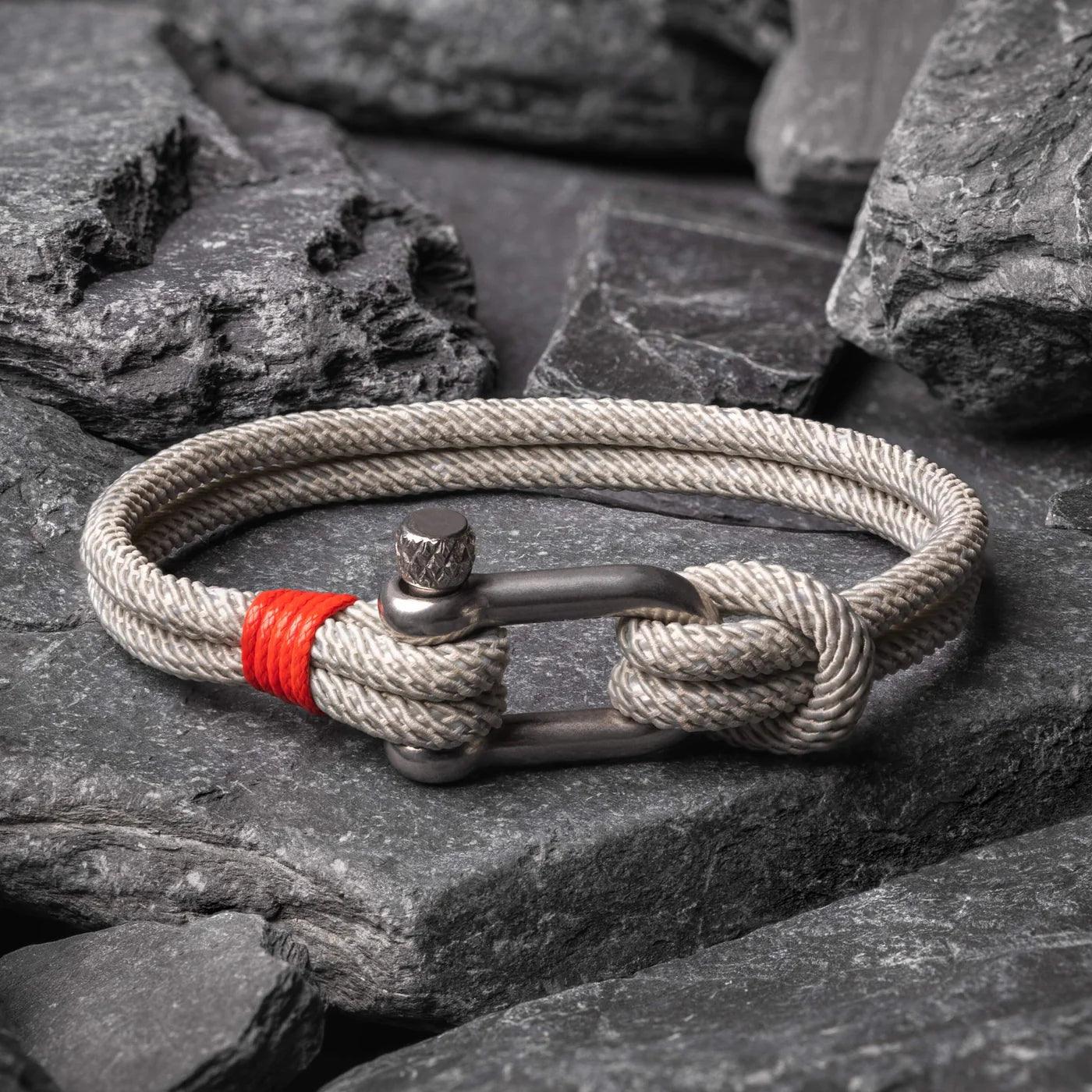 Strand Grey Rope Bracelet Kaia