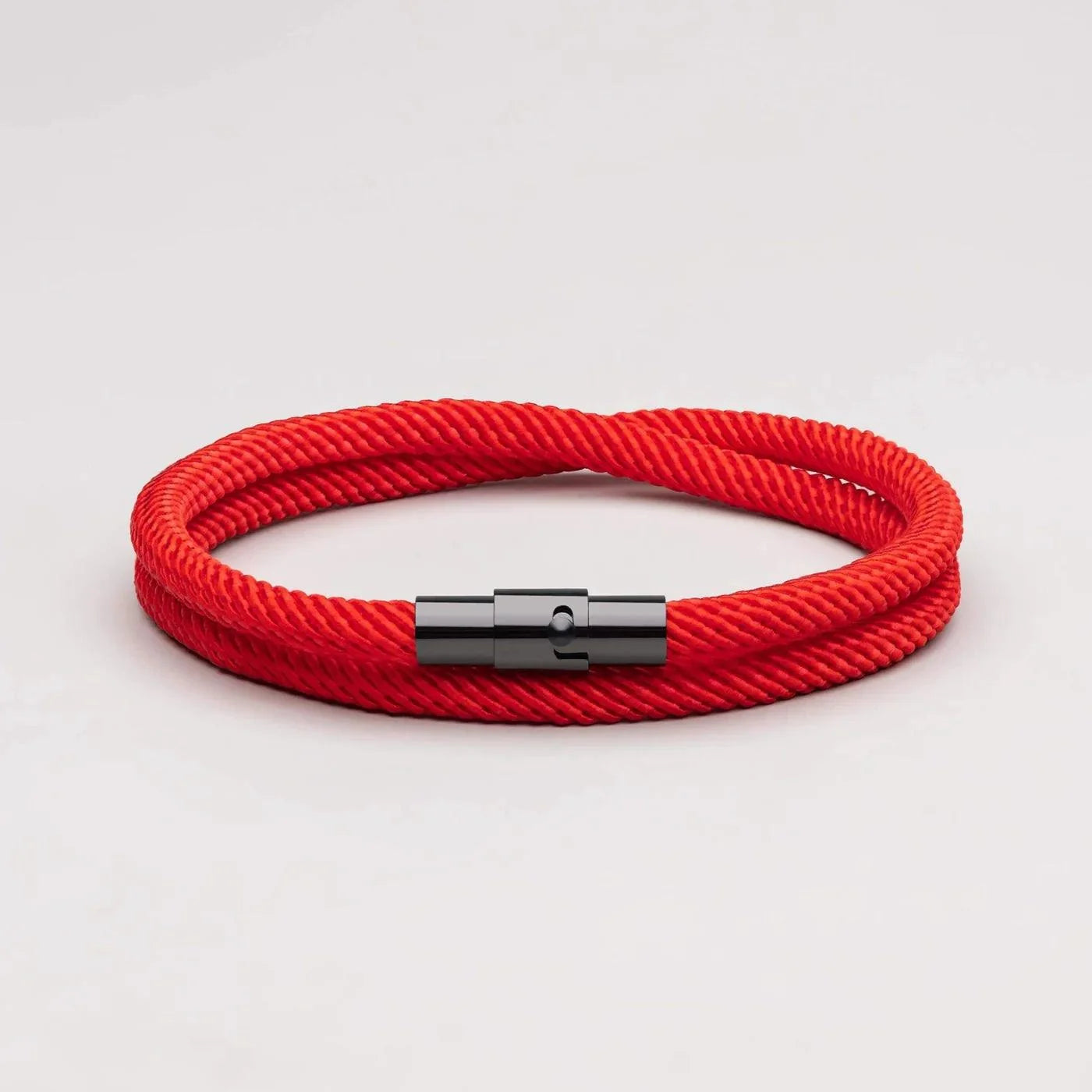 Wave Red Minimalist Rope Bracelet Kaia