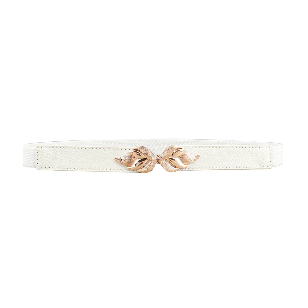 Women's Genuine Leather Belt with Elastic - Amour