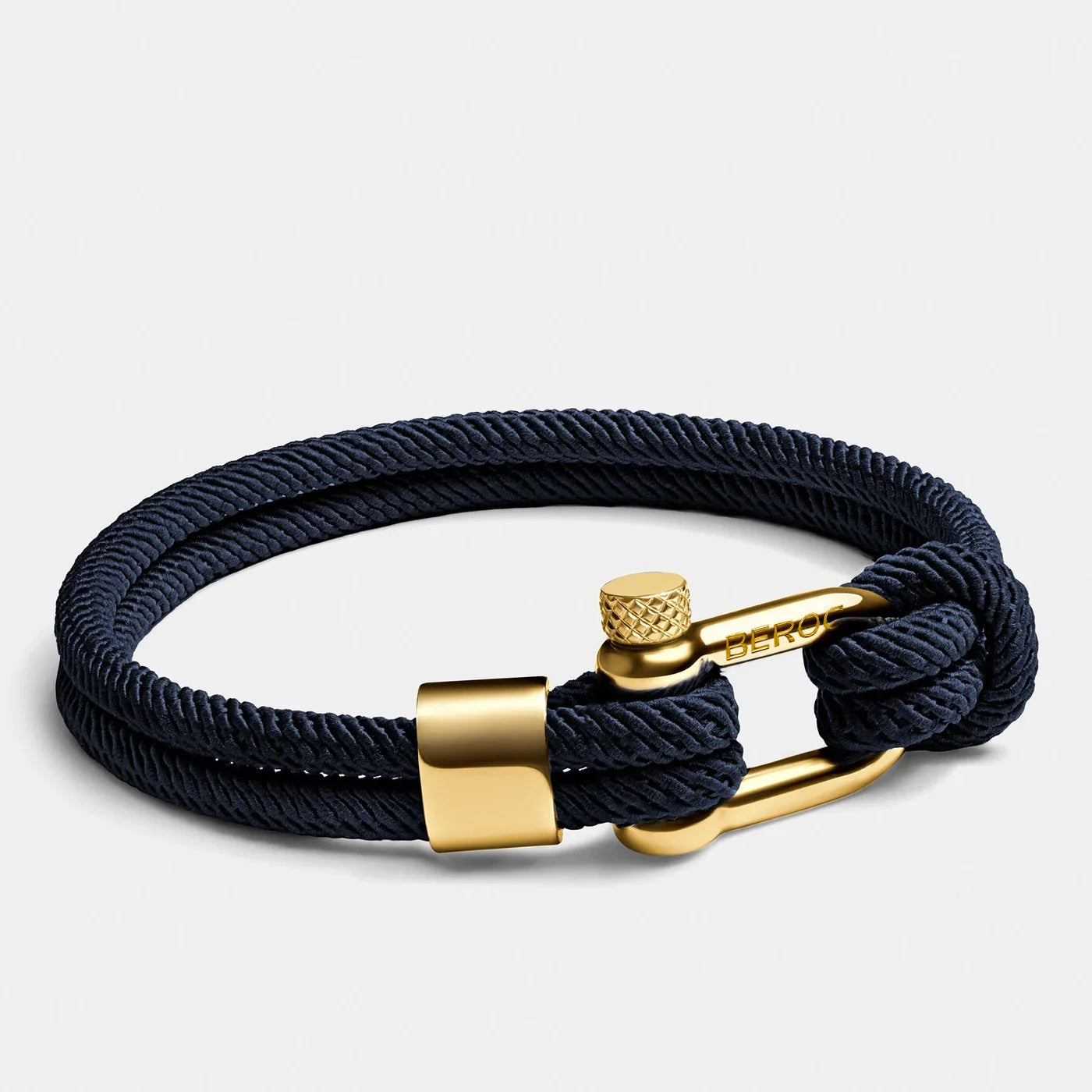 Malibu Gold Blue Rope Bracelet Kaia