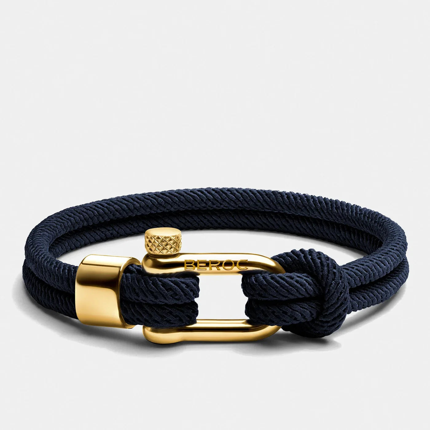 Malibu Gold Blue Rope Bracelet Kaia