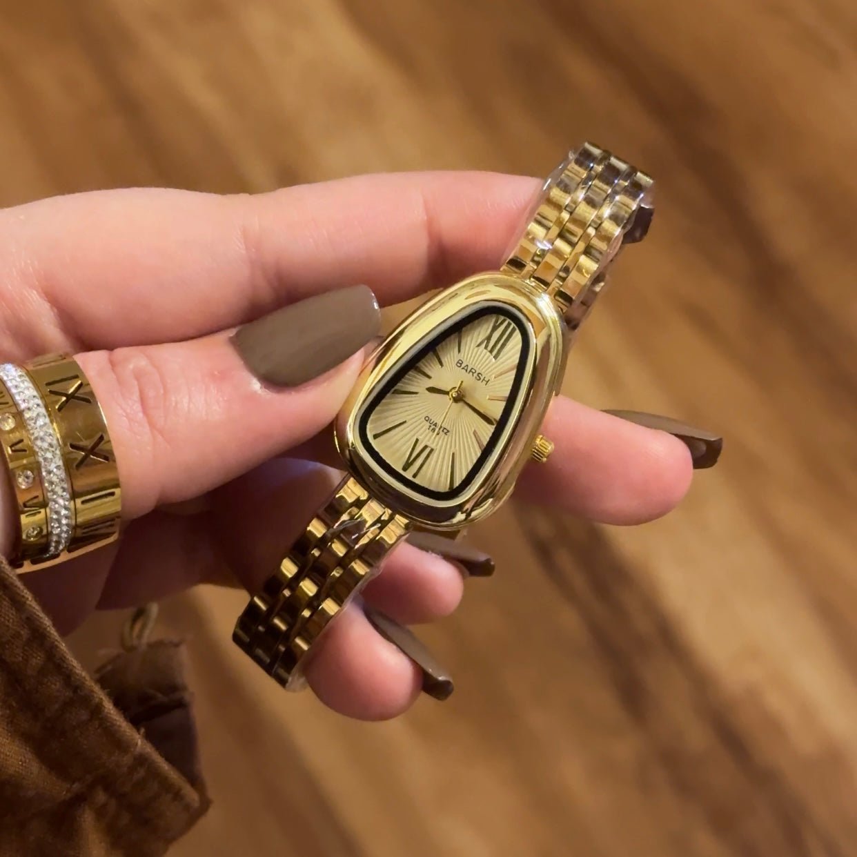 Gold Asp Reloj