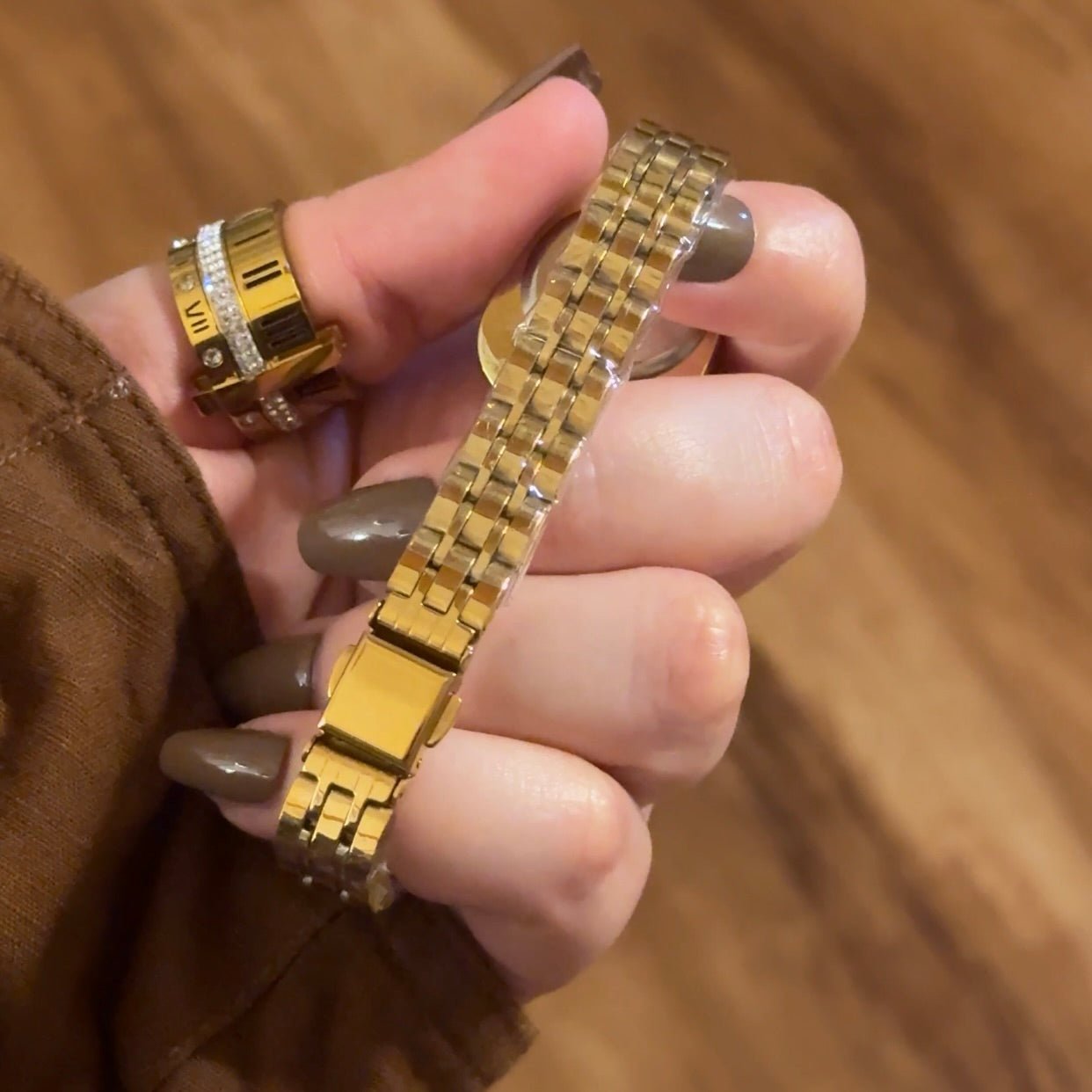 Gold Asp Reloj