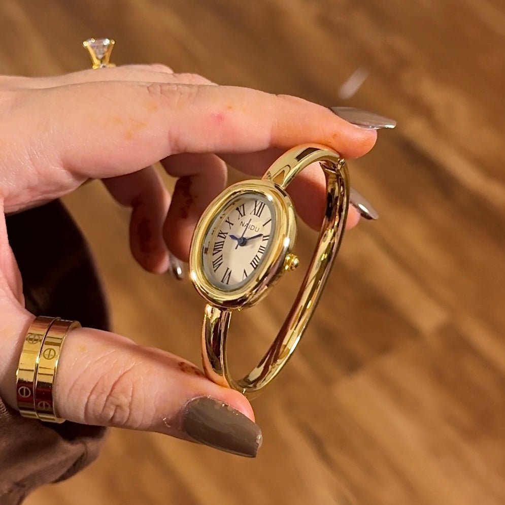 Golden White Reloj