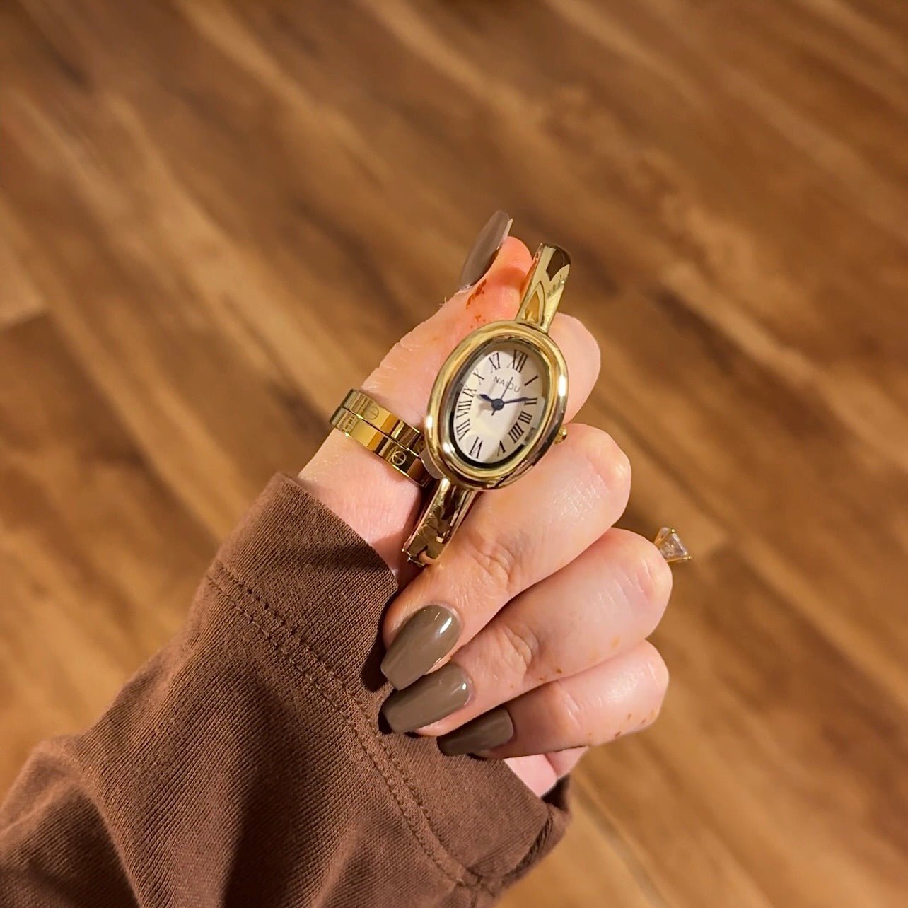 Golden White Reloj