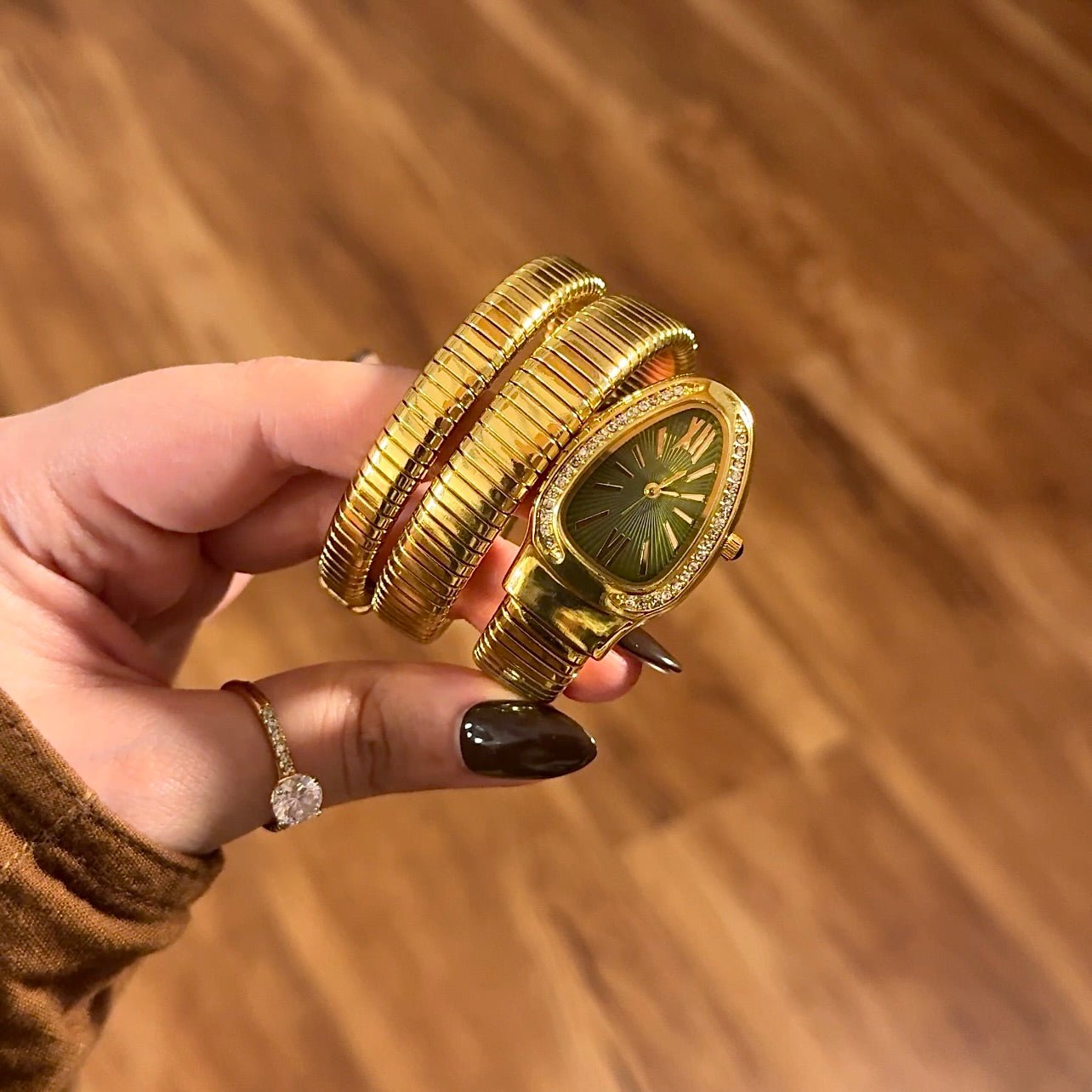 Serpenti Olive Green Reloj