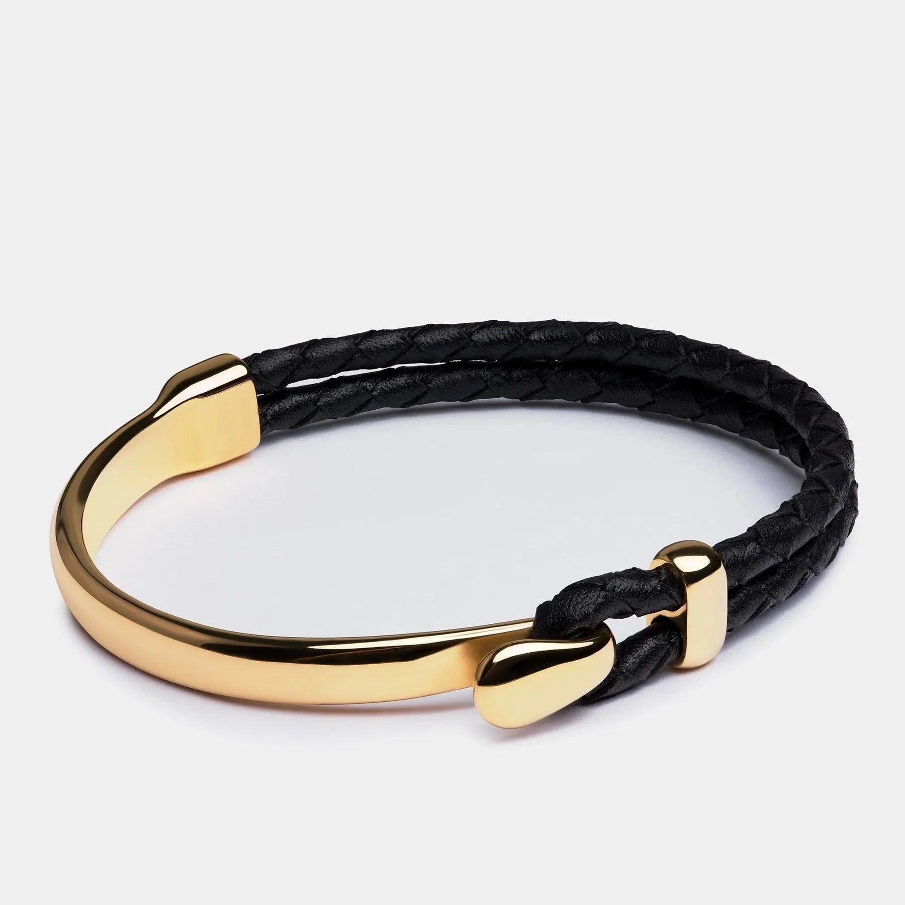 Signature Braided Leather Bracelet Kaia
