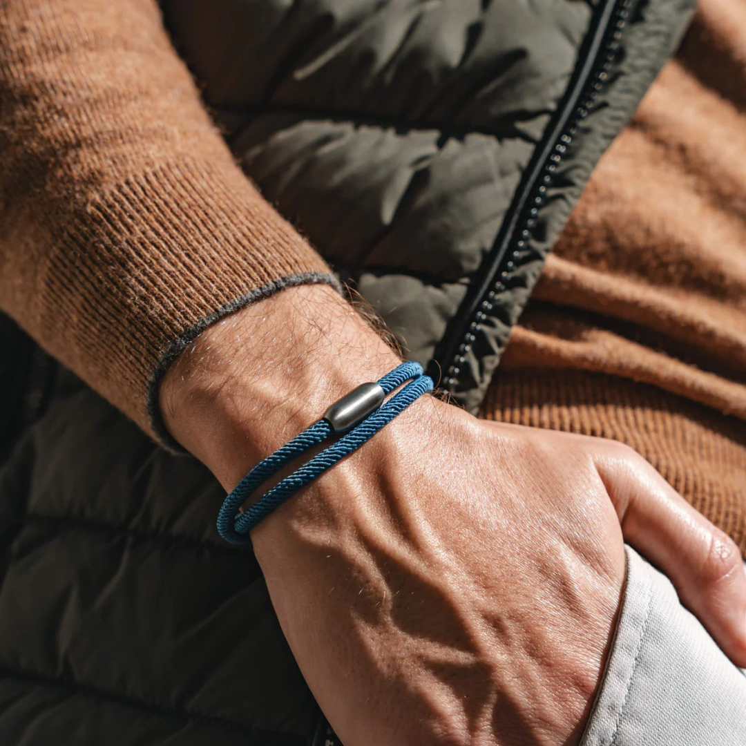 Algarve Light Blue Rope Bracelet Kaia