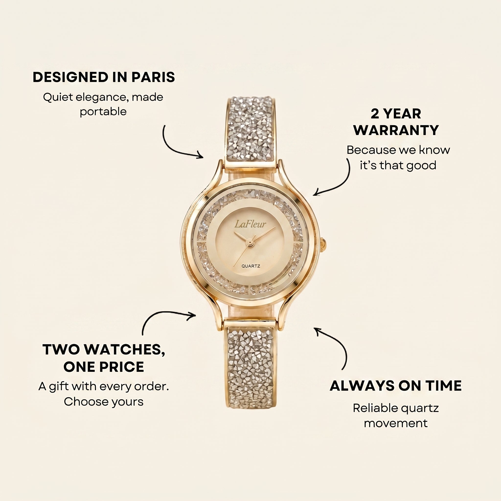 Reloj Vendôme Oro