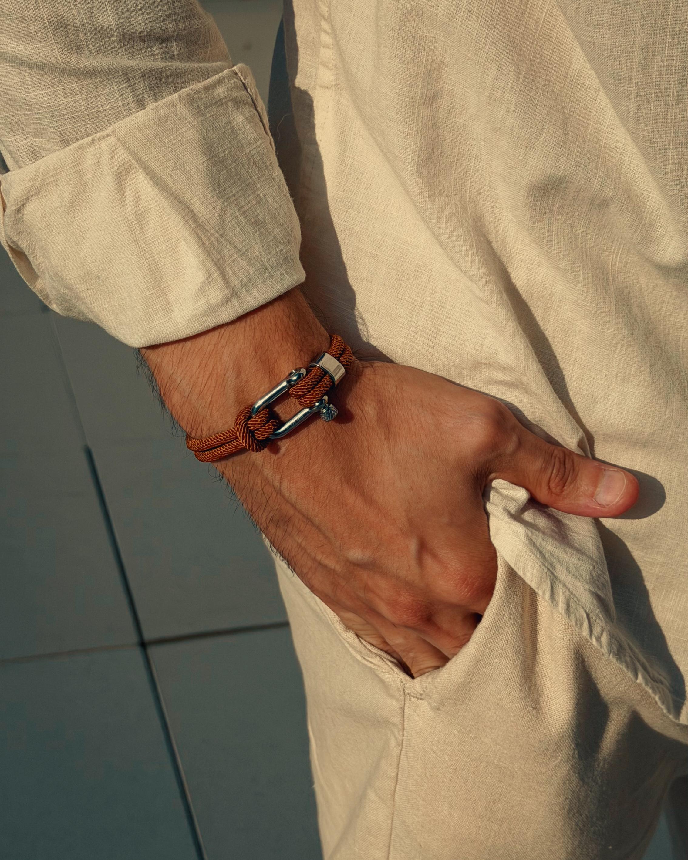 Malibu Khaki Rope Bracelet Kaia