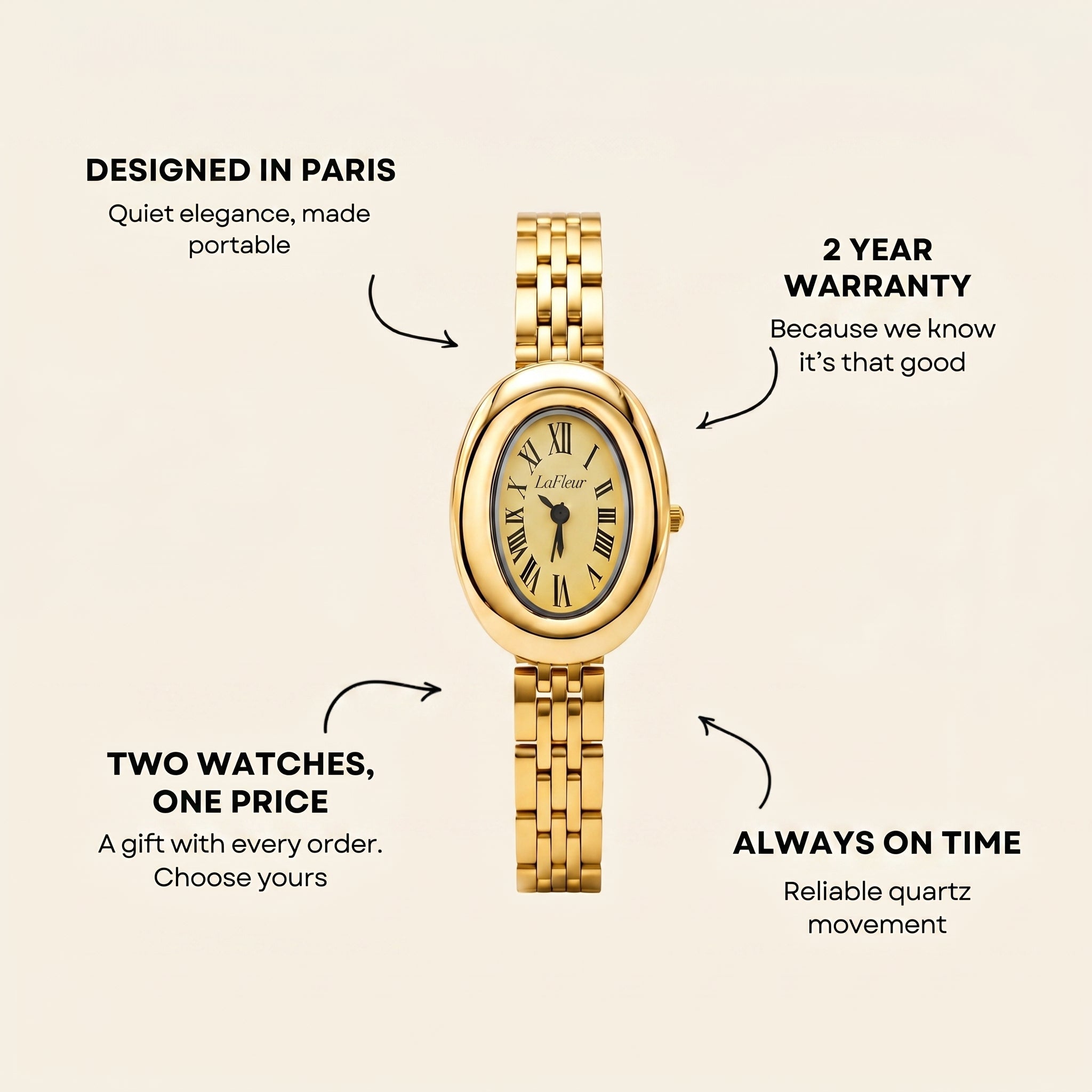 Reloj Opéra Oro