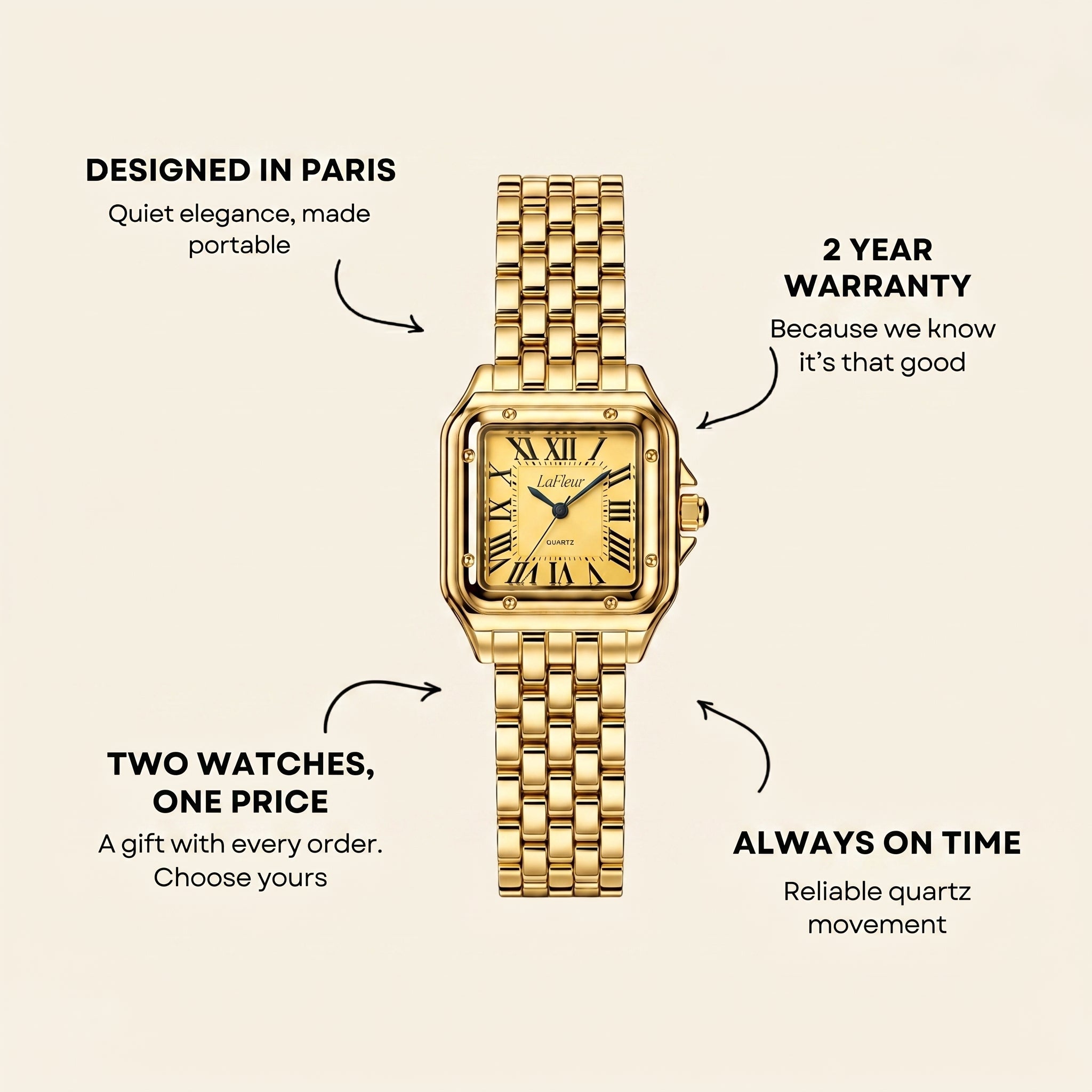 Reloj Le Marais Soleil