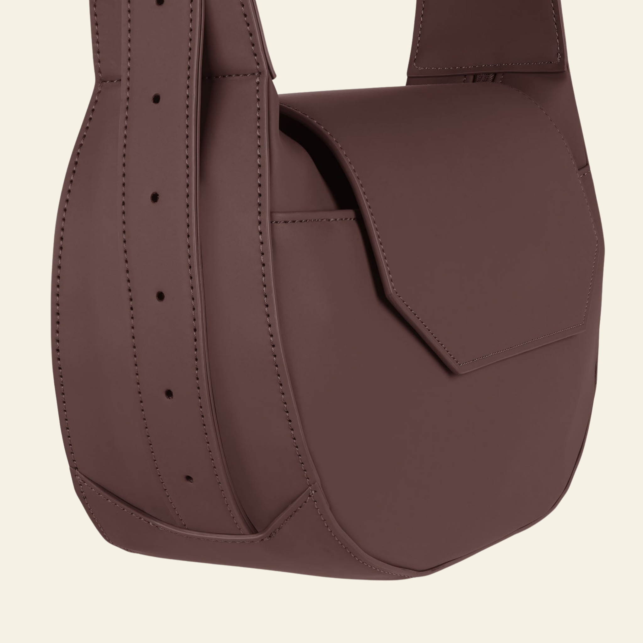 Bolso Bandolera Marrón Oscuro