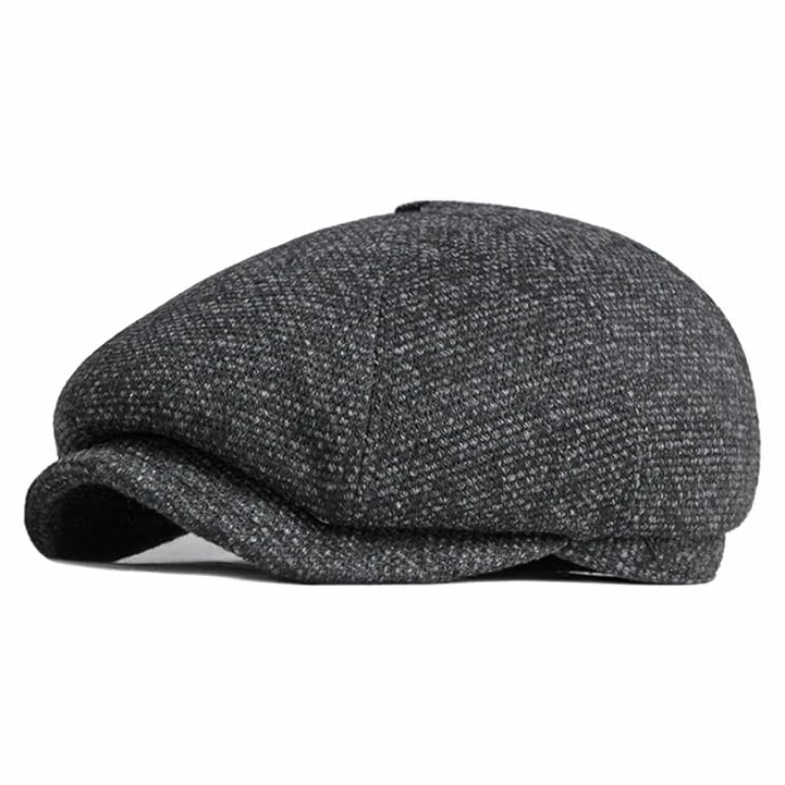 Flecked Eight-Panel Cap