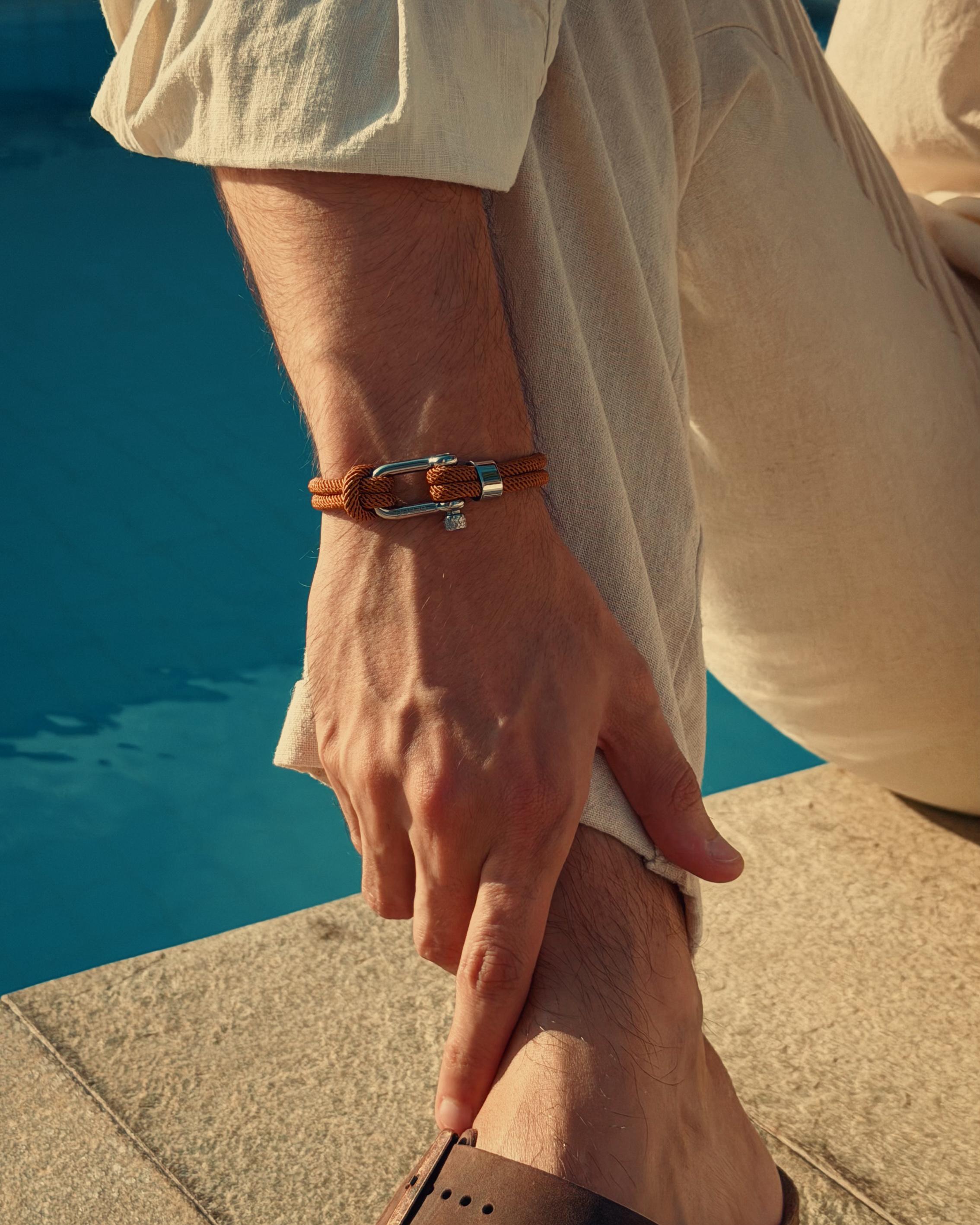 Malibu Khaki Rope Bracelet Kaia