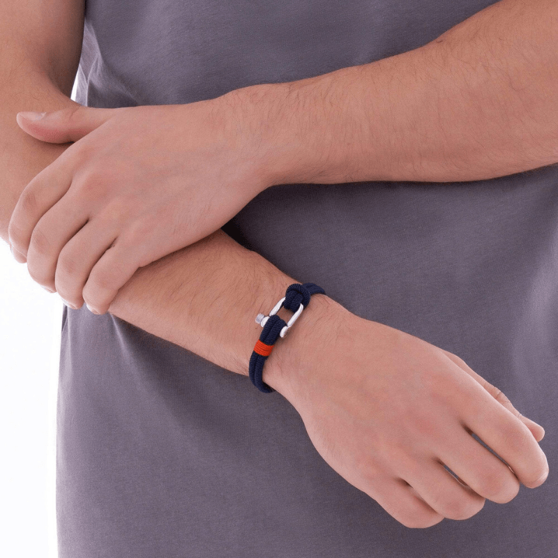 Strand Dark Blue Rope Bracelet Kaia
