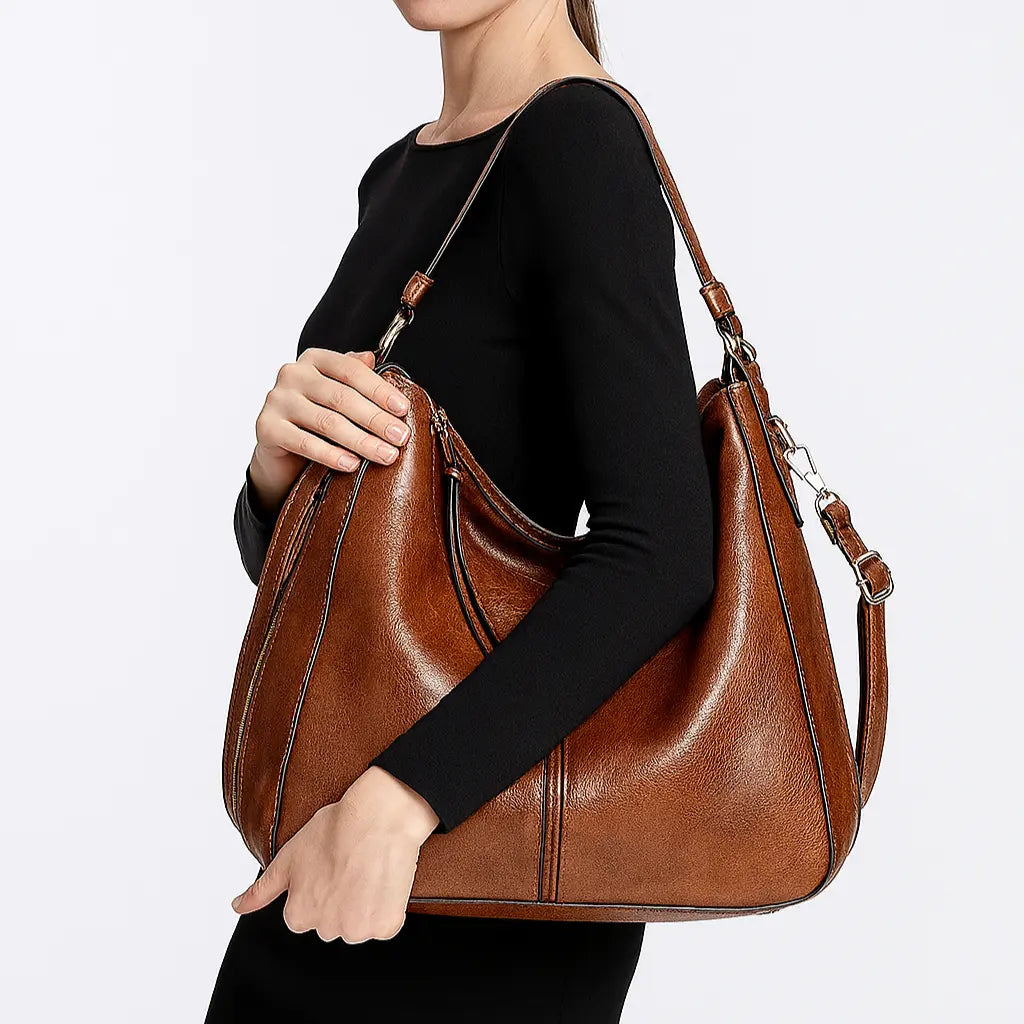 Leather Bag - Mila