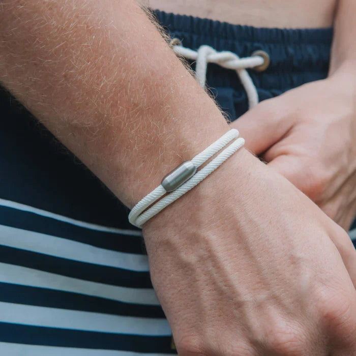 Algarve White Rope Bracelet Kaia