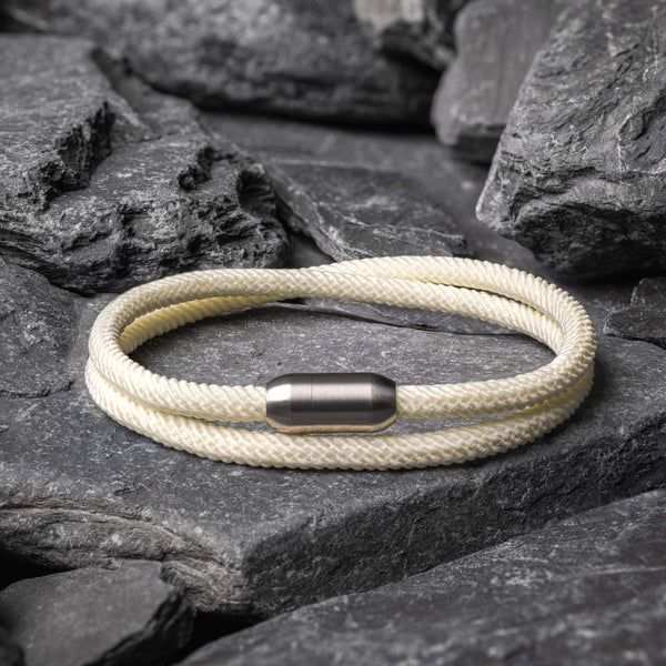 Algarve White Rope Bracelet Kaia