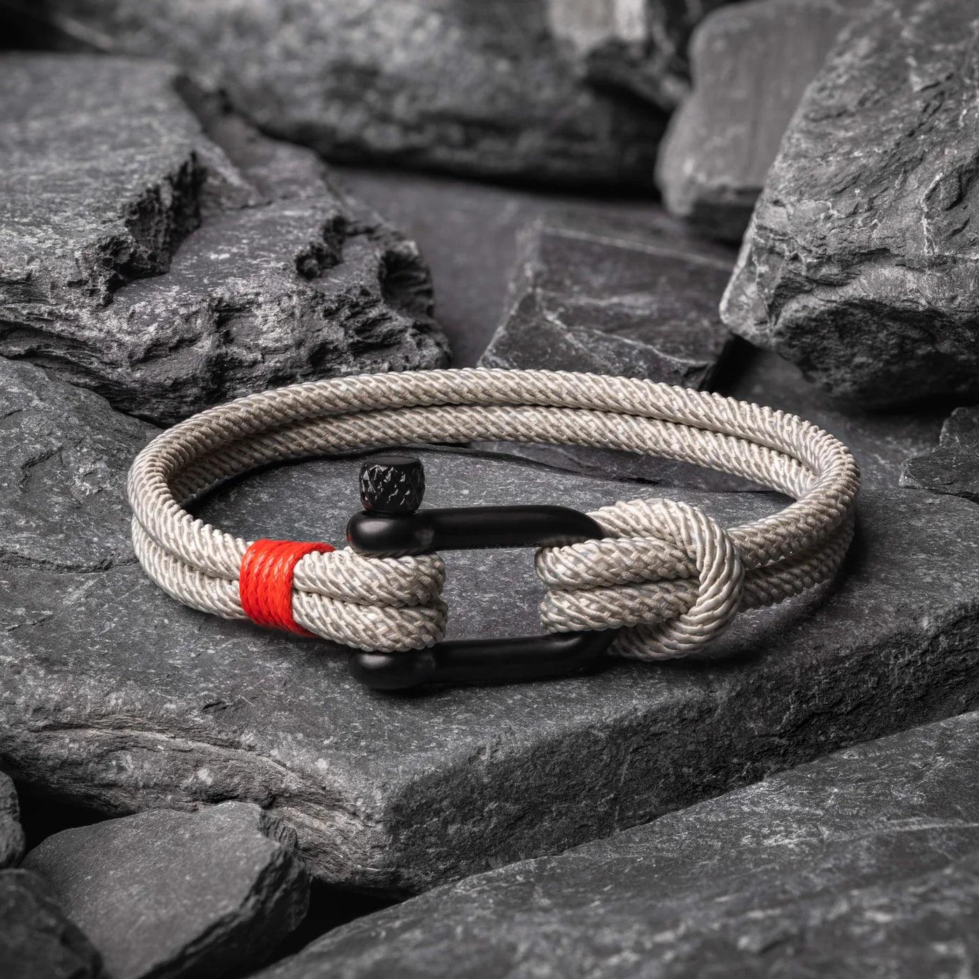 Strand Grey Rope Bracelet Kaia