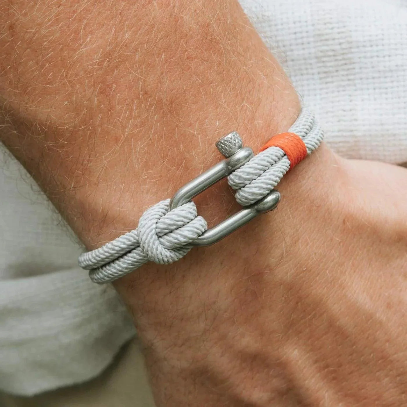 Strand Grey Rope Bracelet Kaia