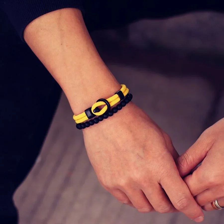 Argenta Yellow Rope Bracelet Kaia