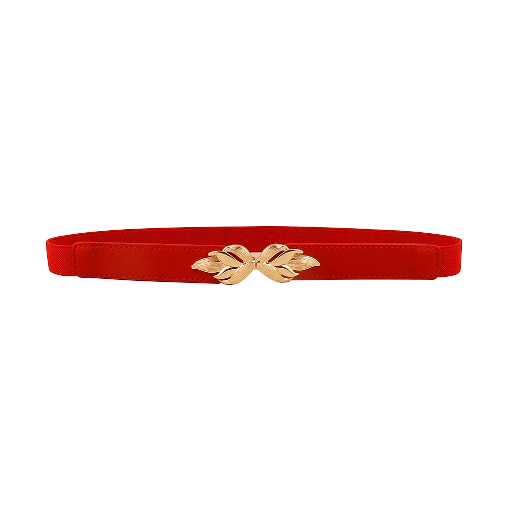 Women's Genuine Leather Belt with Elastic - Amour