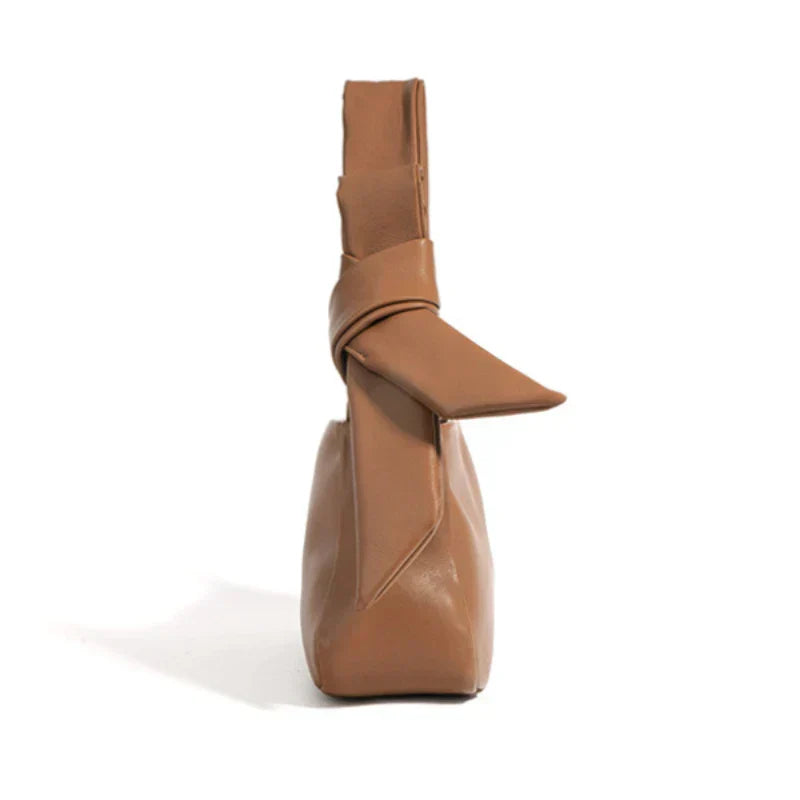 Leather Crossbody Bow Bag Hilda