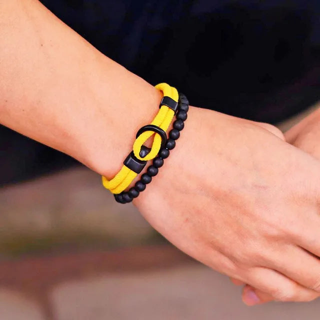 Argenta Yellow Rope Bracelet Kaia