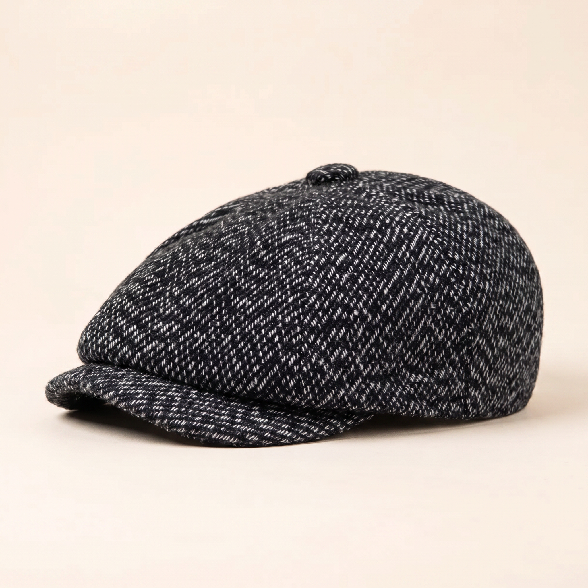 Tweed Newsboy Cap