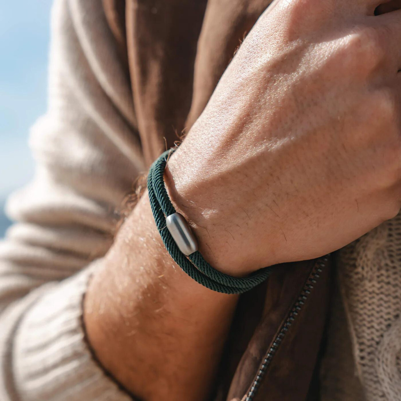 Algarve Green Rope Bracelet Kaia