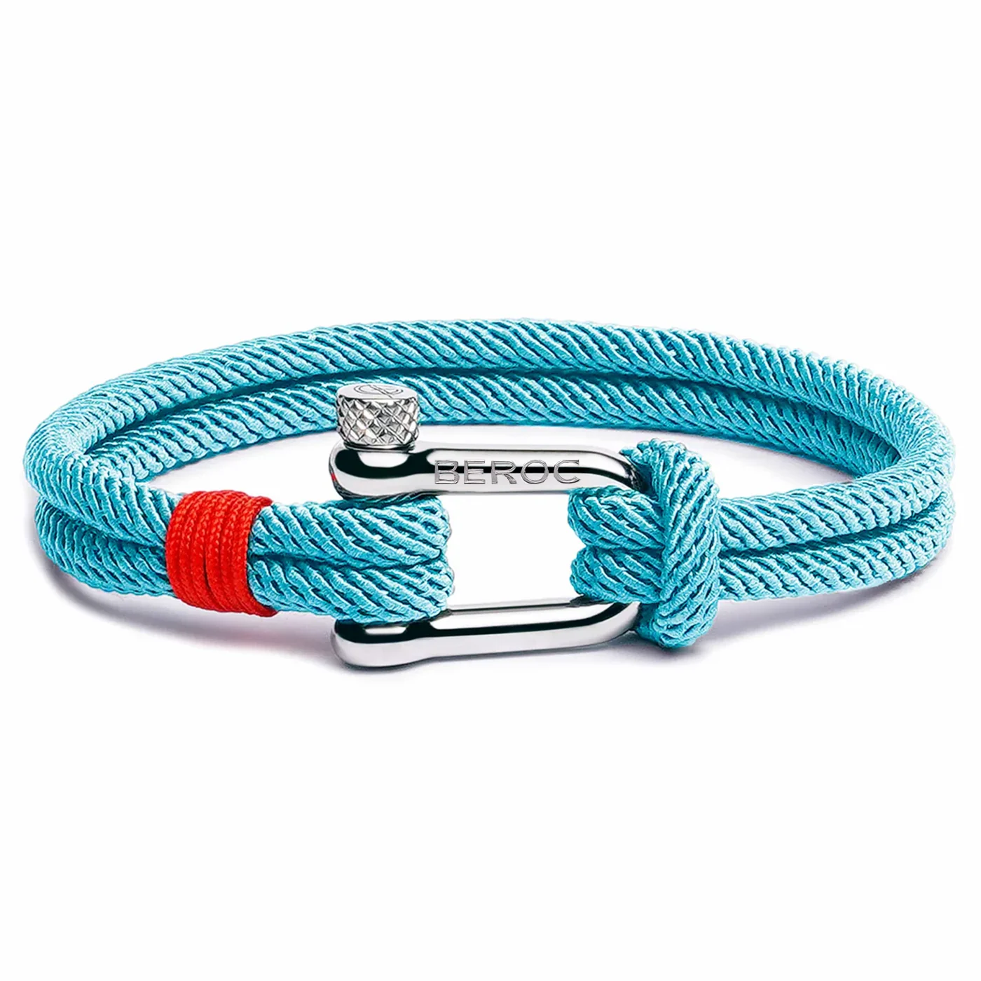 Strand Light Blue Rope Bracelet Kaia
