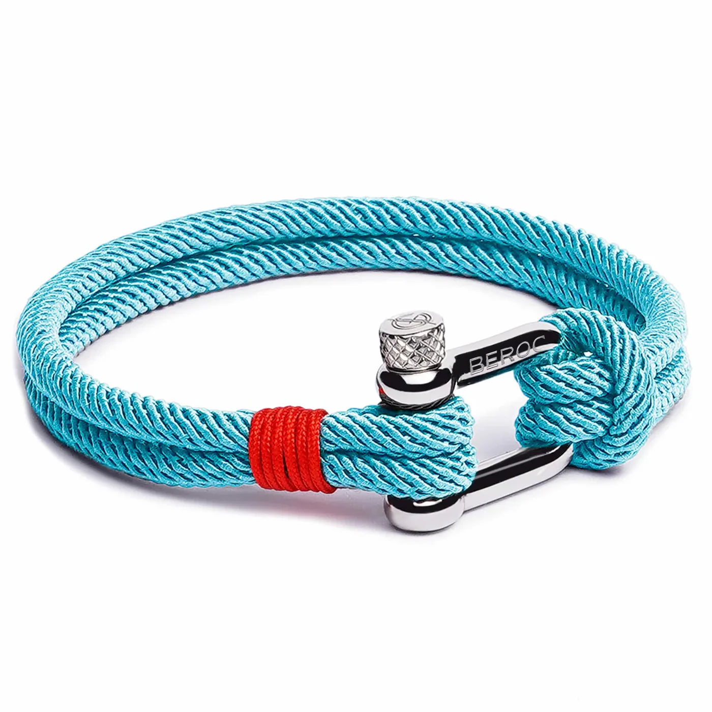 Strand Light Blue Rope Bracelet Kaia
