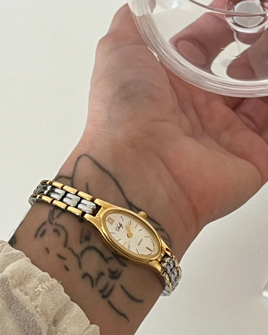 Reloj Belir Silver & Gold