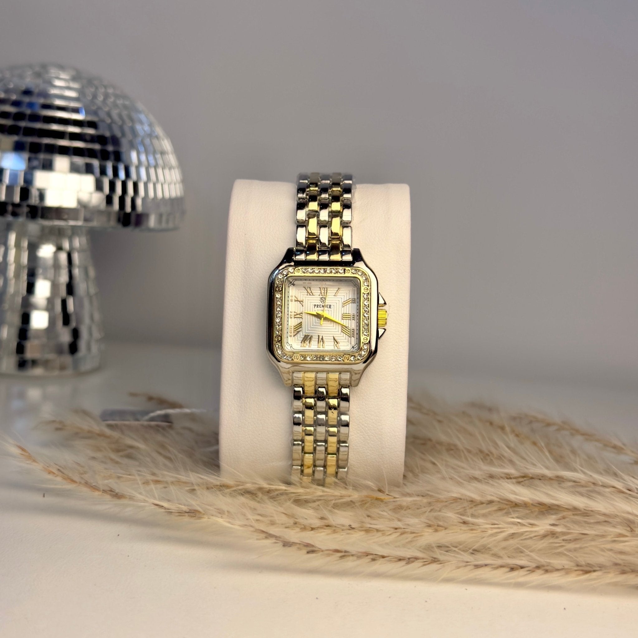 Premier Luxury Dual-Tone Quartz Reloj